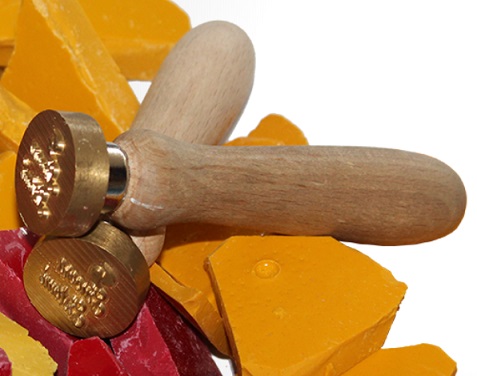 Sincera Handstempel mit Holzgriff