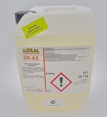 ASIRAL Edelstahlreiniger SR-AX 10 lt