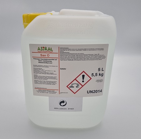 ASIRAL SAN-O 5l Wasserstoffperoxid