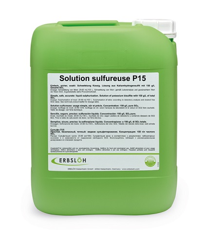 Solution Sulfureuse P15 10 kg NEU