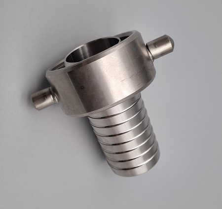 Holländer Mandl mit Mutter 5/4″ Rostfrei AISI 304