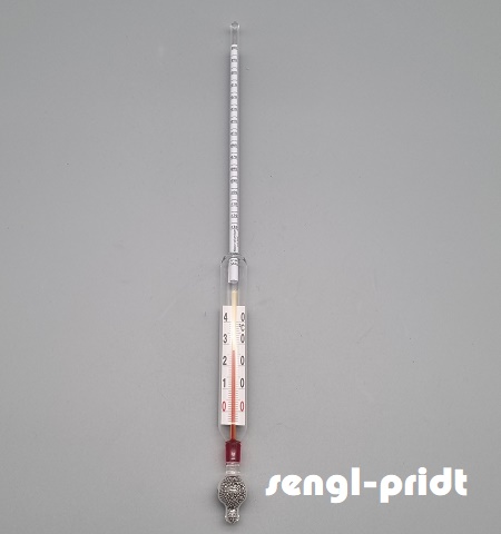 Dichtespindel mit Thermometer „Klein“ 1130-980 zur Grobabstimmung