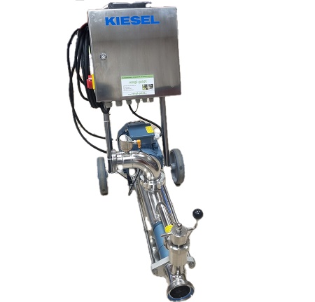 Kiesel SP06M06 Exzenterschneckenpumpe mit Frequenzumformer und Trockenlaufschutz