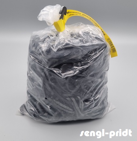 Original MOWEIN Blitzbinder 11 cm; 1 kg extra elastisch ca. 250 Stk