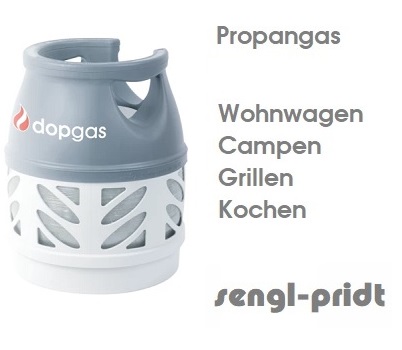 Dopgas Leichtflasche Composite 5 kg Propangas