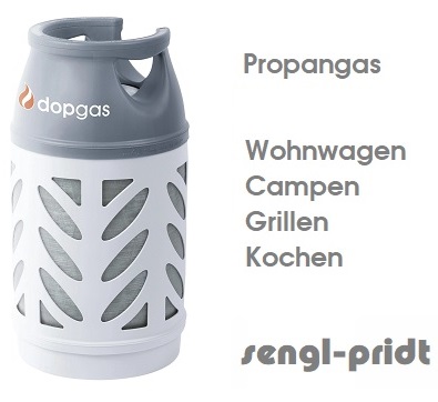 Dopgas Leichtflasche Composite 7,5 kg Propangas