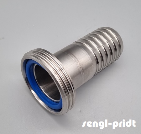 Holländer DIN 50 AG x Tülle 50mm, rostfrei