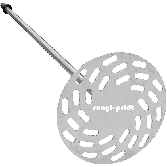 Maischestampfer rund; Stiellänge 150 cm