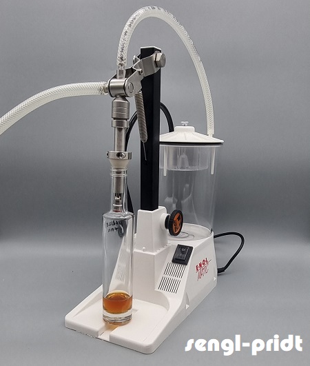 Enolmatic Vakuum-Abfüllgerät mit EDELSTAHL FÜLLVENTIL OIL