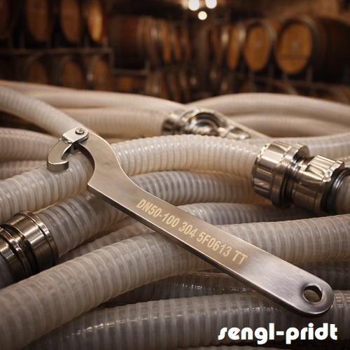 Hakenschlüssel mit Gelenk NW 50-100