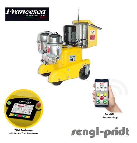 Francesca Drehkolbenpumpe POMPAF04T TOUCH-PANEL