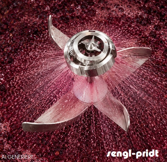 Überfluter – Sprinkler mit Rohr als Überschwall für Maische