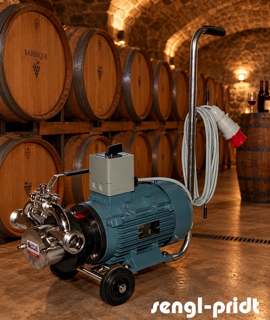 Johnson Pumpe IP110 2 GS 400V mit Bypass und Anschlüssen nach Kundenwunsch